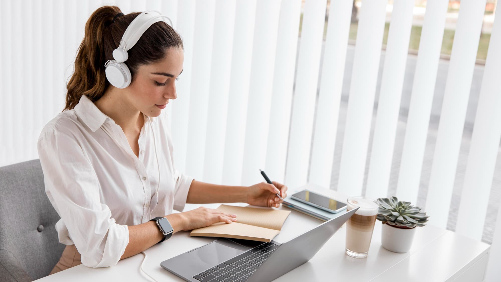 Expert transcription specialists preparing legal transcripts