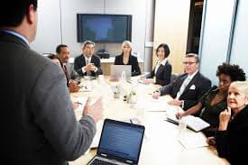 Business meetings and corporate transcription services